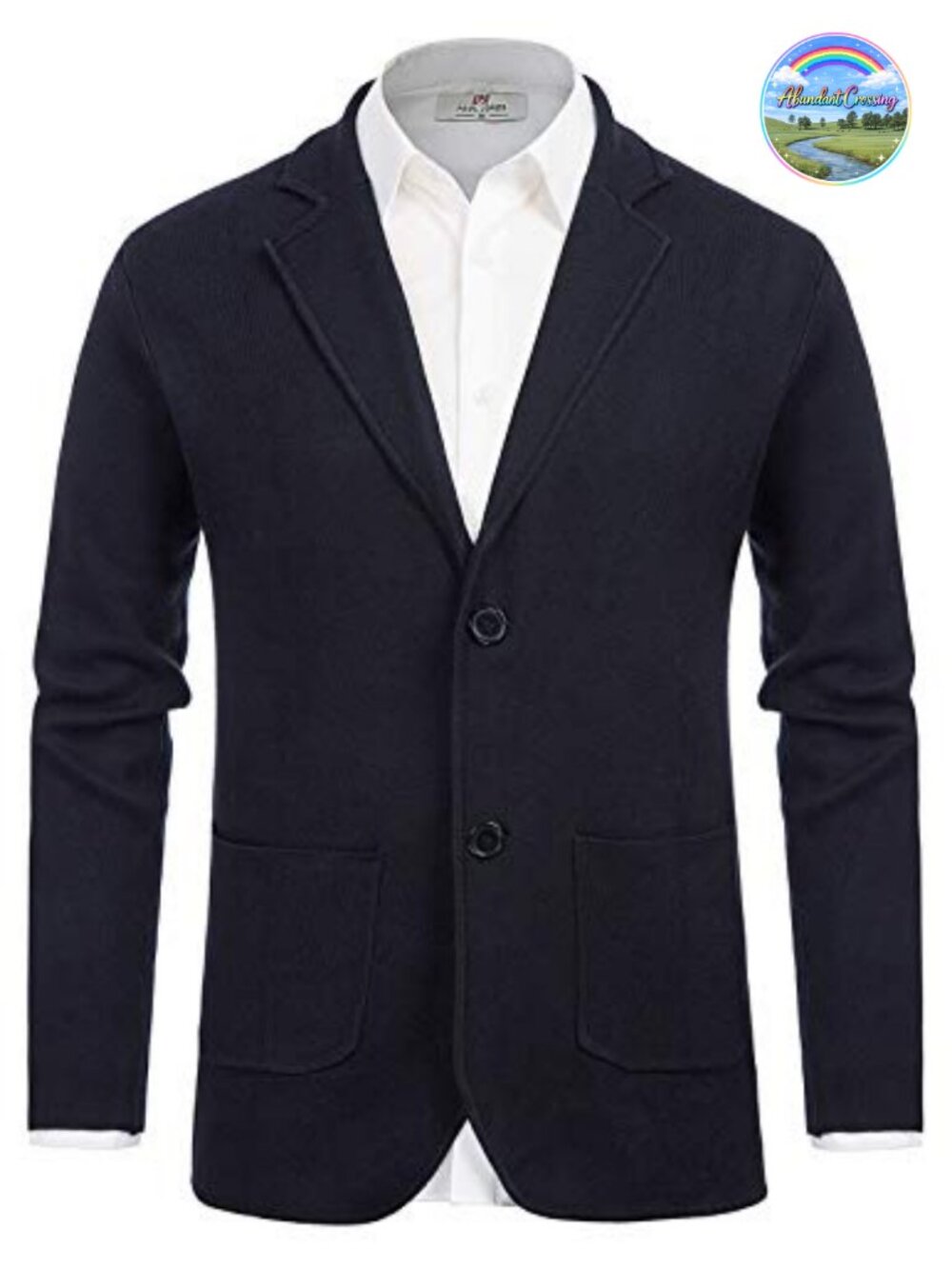 Men's Shawl Collar Cardigan Sweater Knit Blazer Button Down